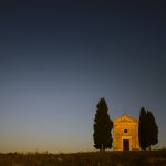 Church of Capella de Vitaleta, near Pienza, Tuscany, Italy, Europe © Hamish Scott-Brown