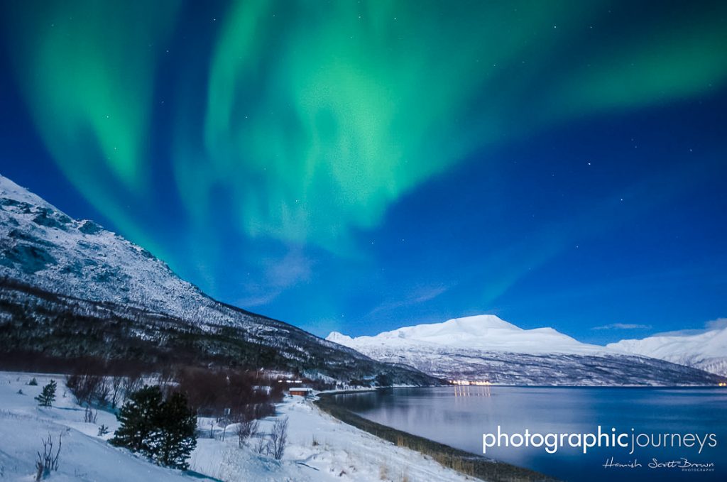 northern lights over finland © Gareth Hutton